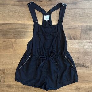 Wilfred Black Shorts Overalls Size S